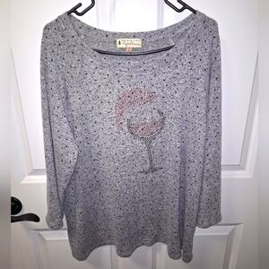 A Magical Season long sleeve Christmas sweater in a ladies size 1X.
